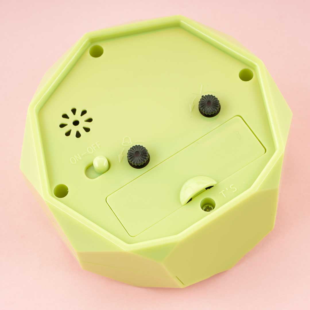 Hangyodon Diamond-Cut Alarm Clock
