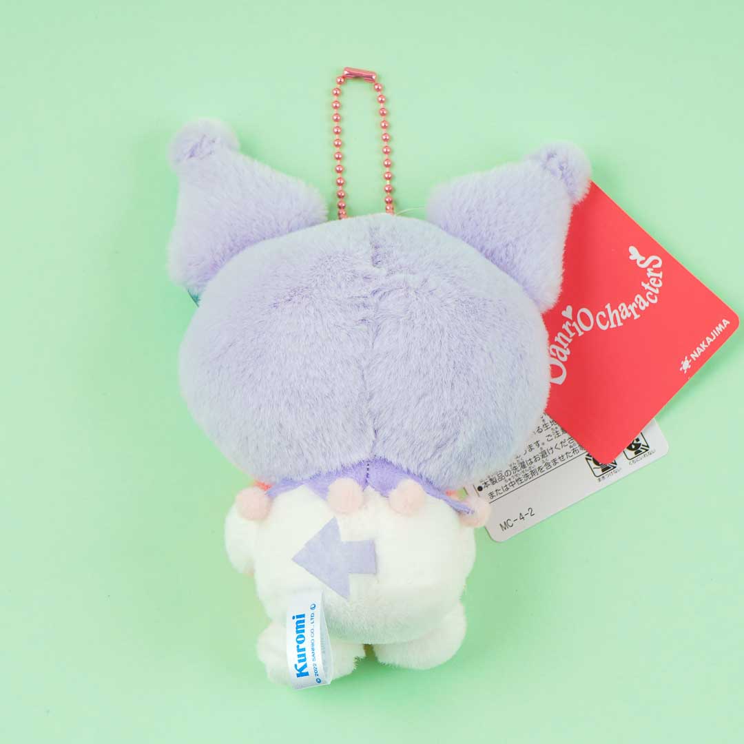 Kuromi Oshi Heart Plushie Charm