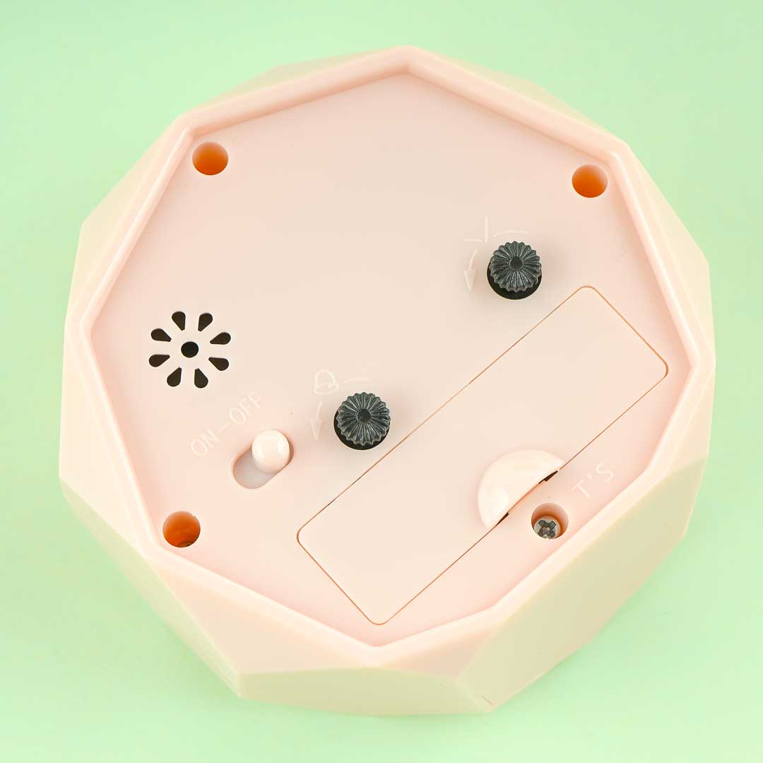 My Melody Diamond-Cut Alarm Clock