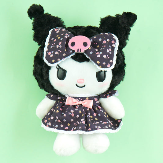 Kuromi Flower Dress Plushie - Small