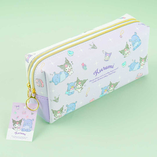 Kuromi & Baku Shopping Time Double Layer Pen Case