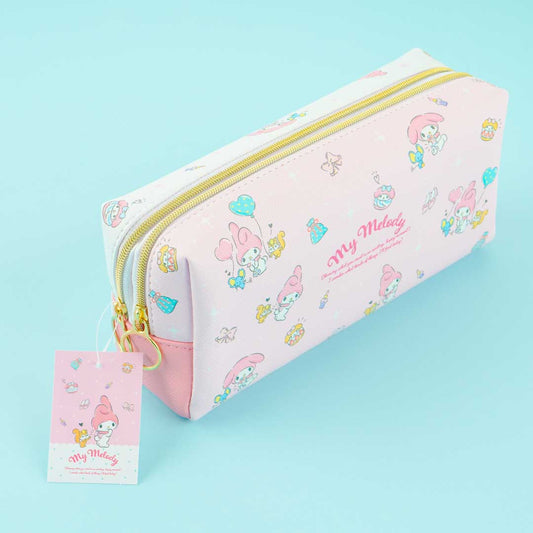 My Melody & Friends Balloon Time Double Layer Pen Case