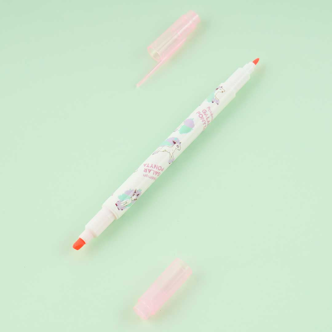 Pokemon Double-Sided Highlighter - Ponyta / Pink