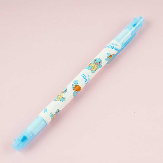 Pokemon Double-Sided Highlighter - Squirtle / Blue