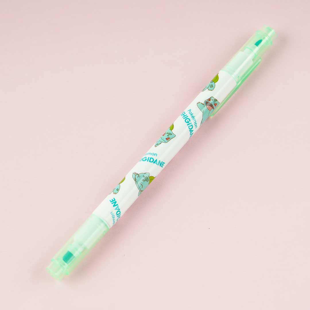 Pokemon Double-Sided Highlighter - Bulbasaur / Green