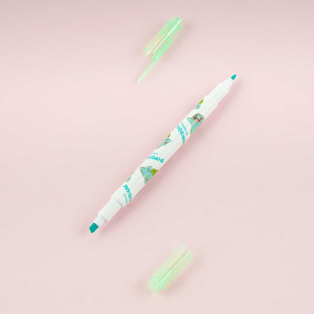 Pokemon Double-Sided Highlighter - Bulbasaur / Green