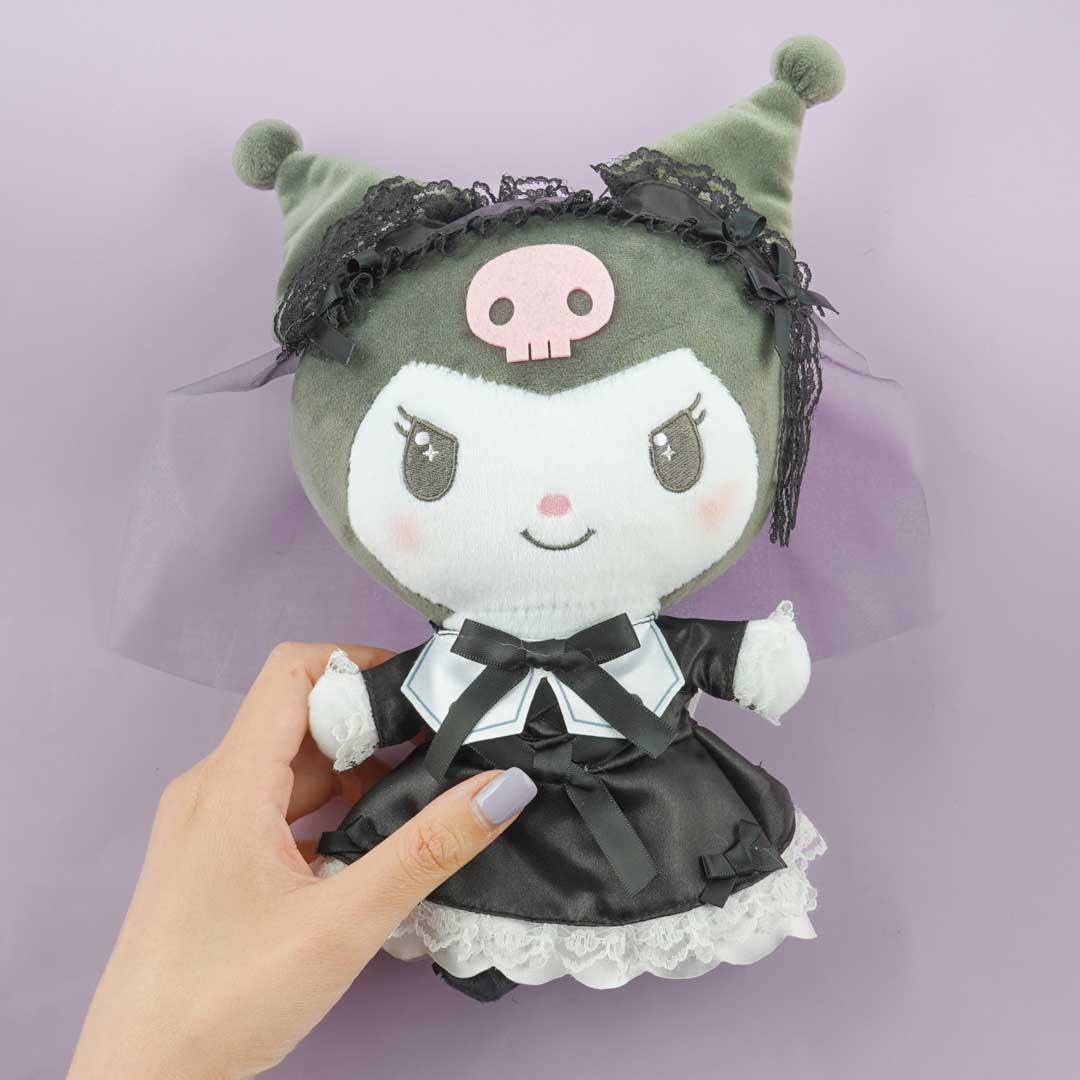 Kuromi Black Lolita Dress Plushie - Mini