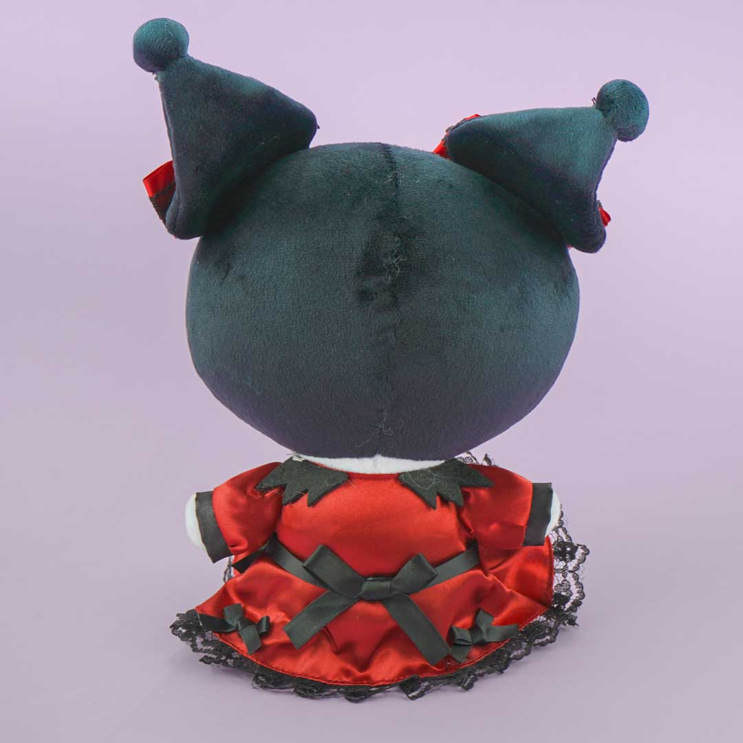 Kuromi Lolita Red Dress Plushie - Mini