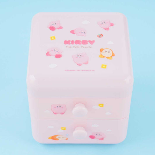 Kirby 2-Tier Pink Drawer Chest