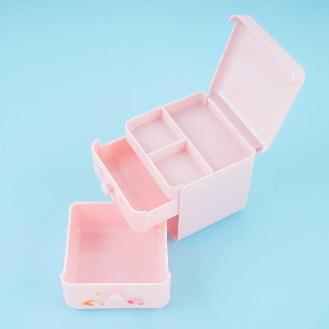 Kirby 2-Tier Pink Drawer Chest