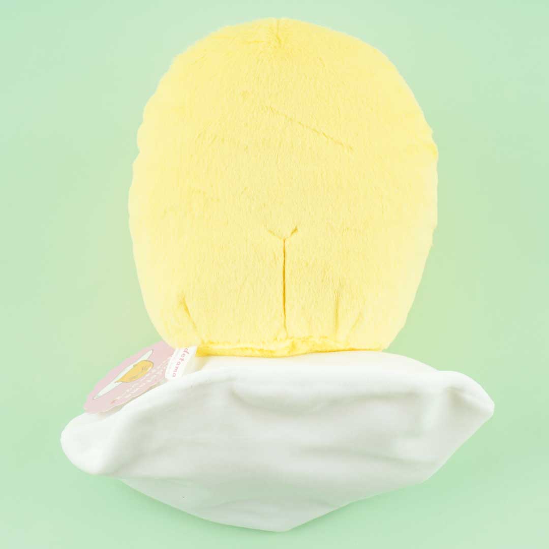 Gudetama Sitting Plushie With Ribbon - Medium