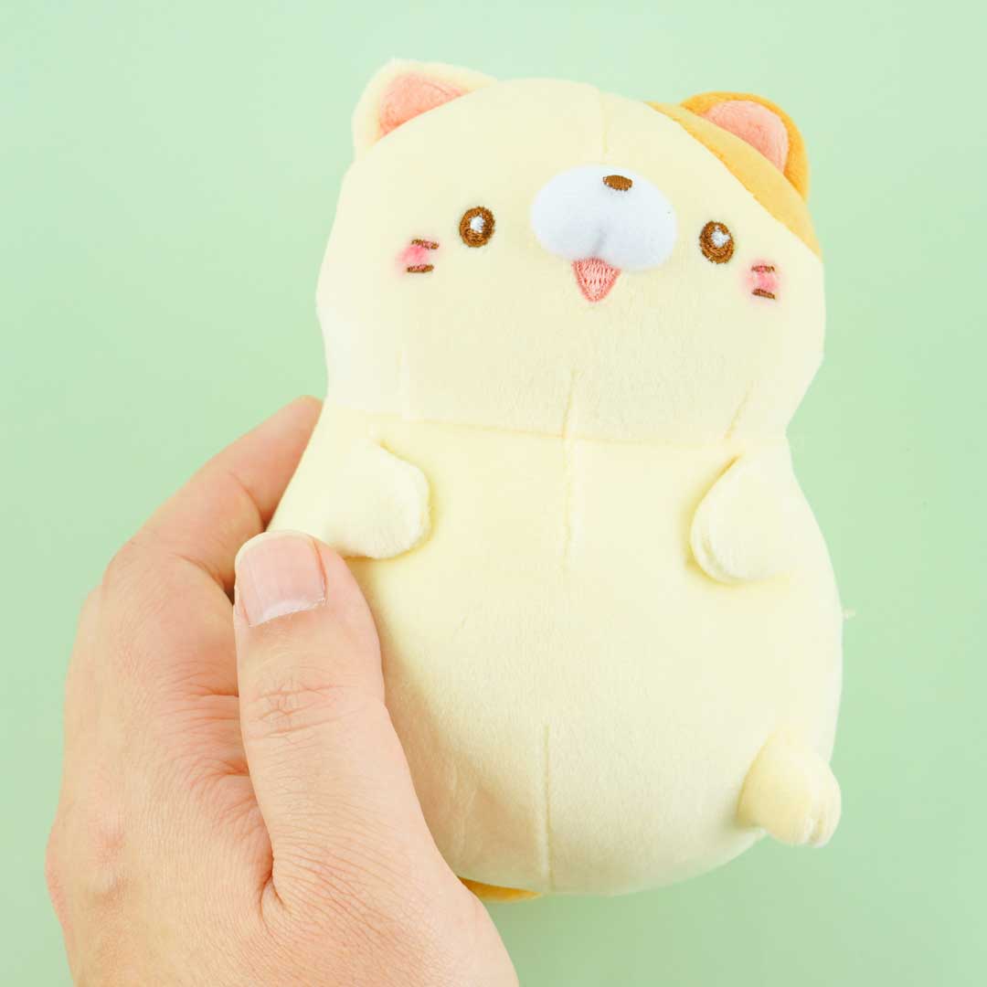 Potetanzu Cat Plushie - Cream-Potenyan / Mini