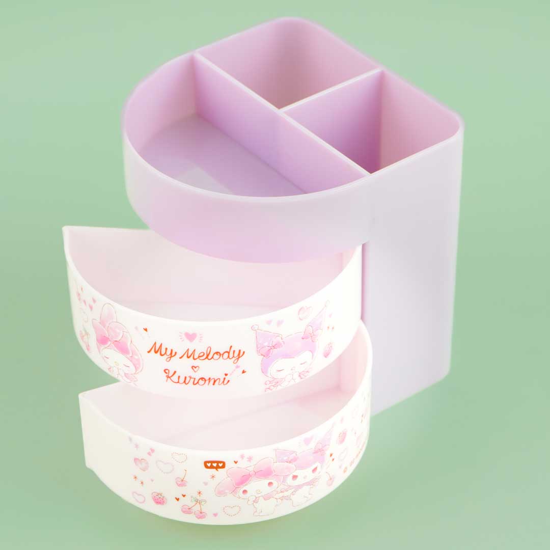 My Melody & Kuromi Cosmetics Organizer Case