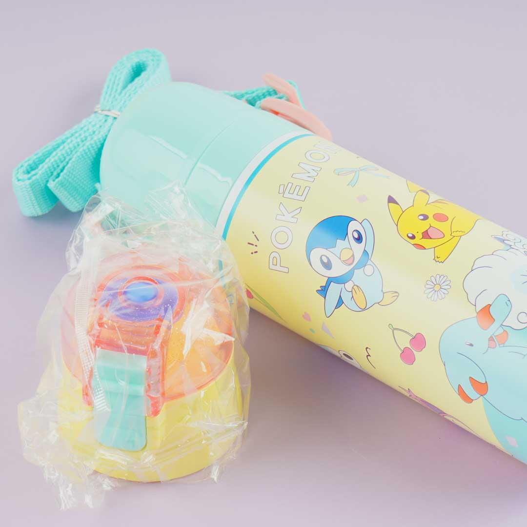 Pokemon Fun Stainless Steel Bottle - Two-Way Lid