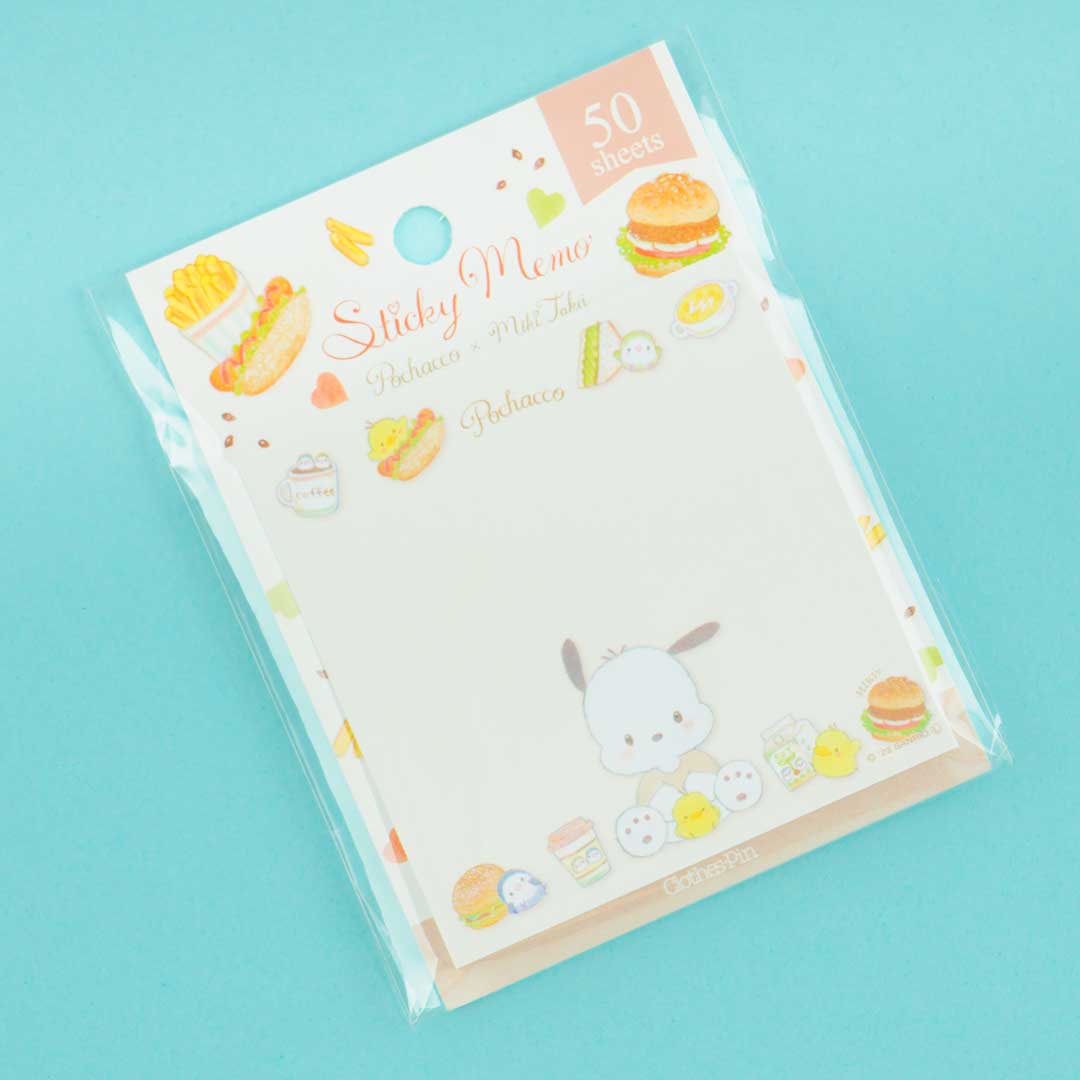Pochacco x Miki Takei Sticky Notes