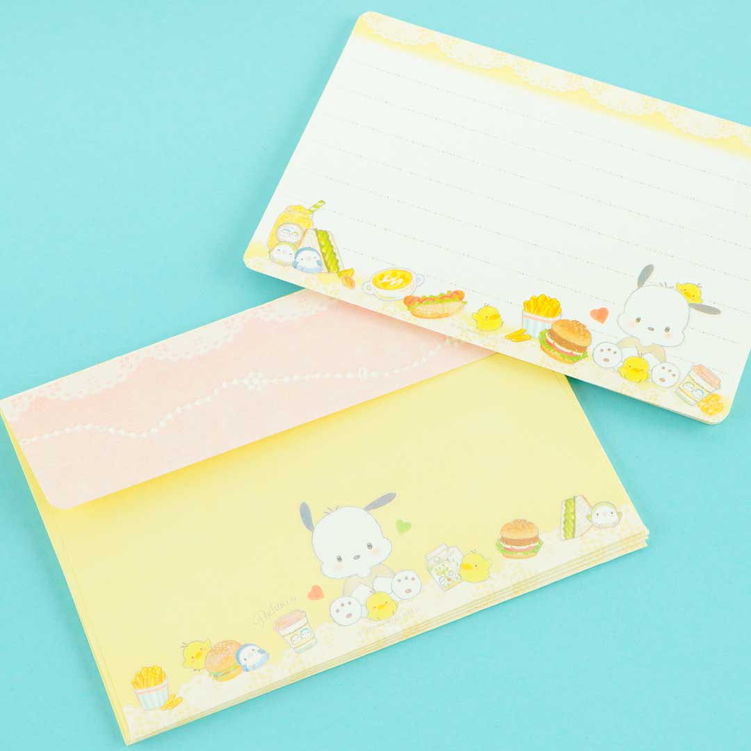 Pochacco x Miki Takei Mini Letter Set