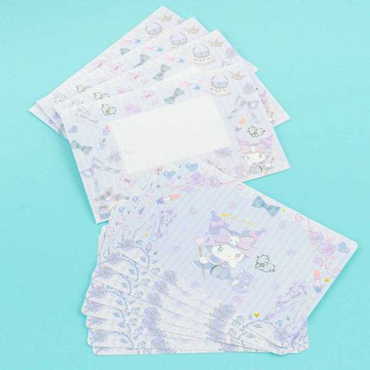 Kuromi x Miki Takei Mini Letter Set