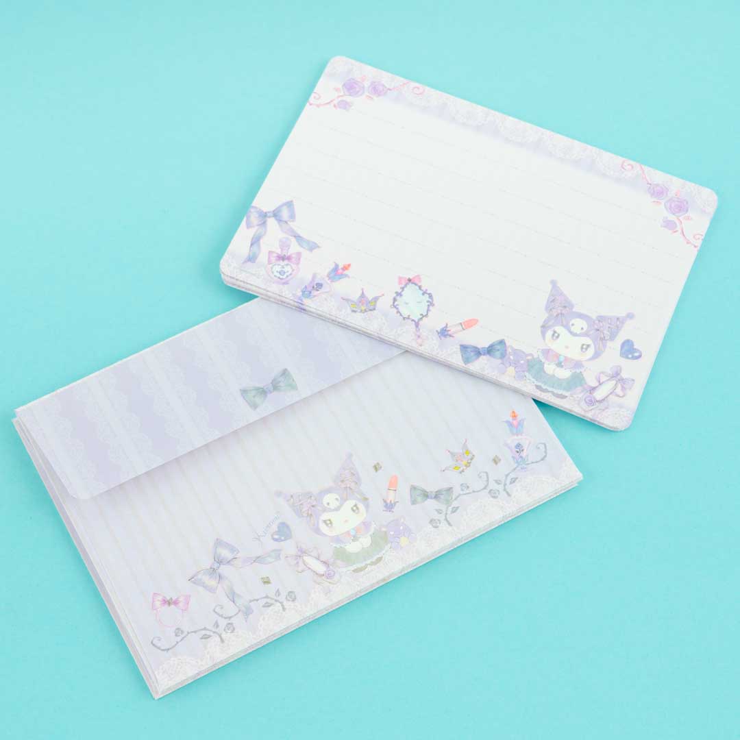 Kuromi x Miki Takei Mini Letter Set
