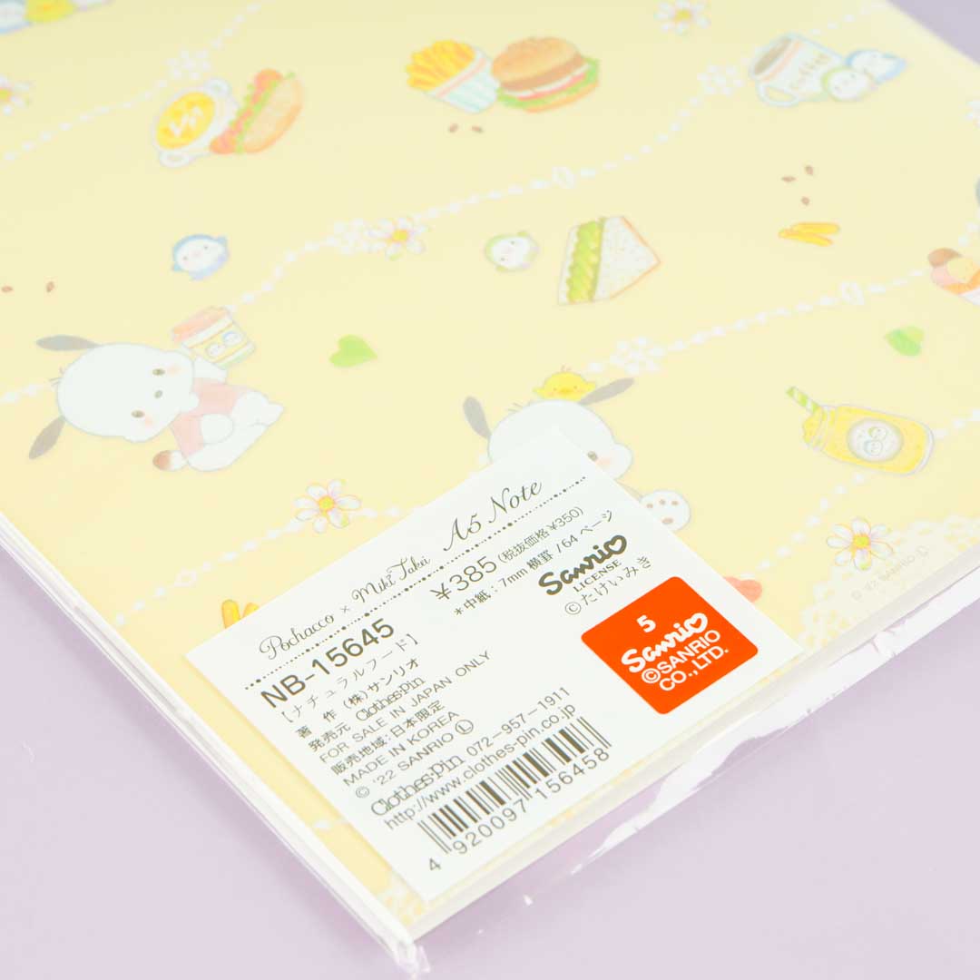 Pochacco x Miki Takei A5 Notebook