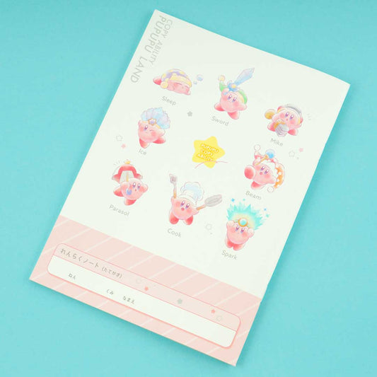 Kirby's Dream Land Vertical Writing A5 Notebook