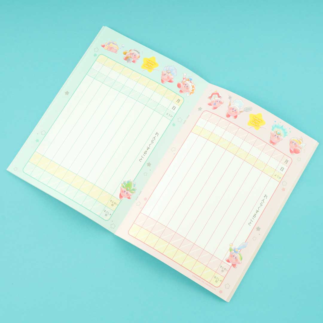 Kirby’s Dream Land Vertical Writing A5 Notebook