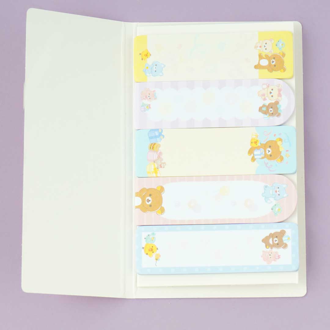 Rilakkuma & Friends Party Sticky Tabs Set