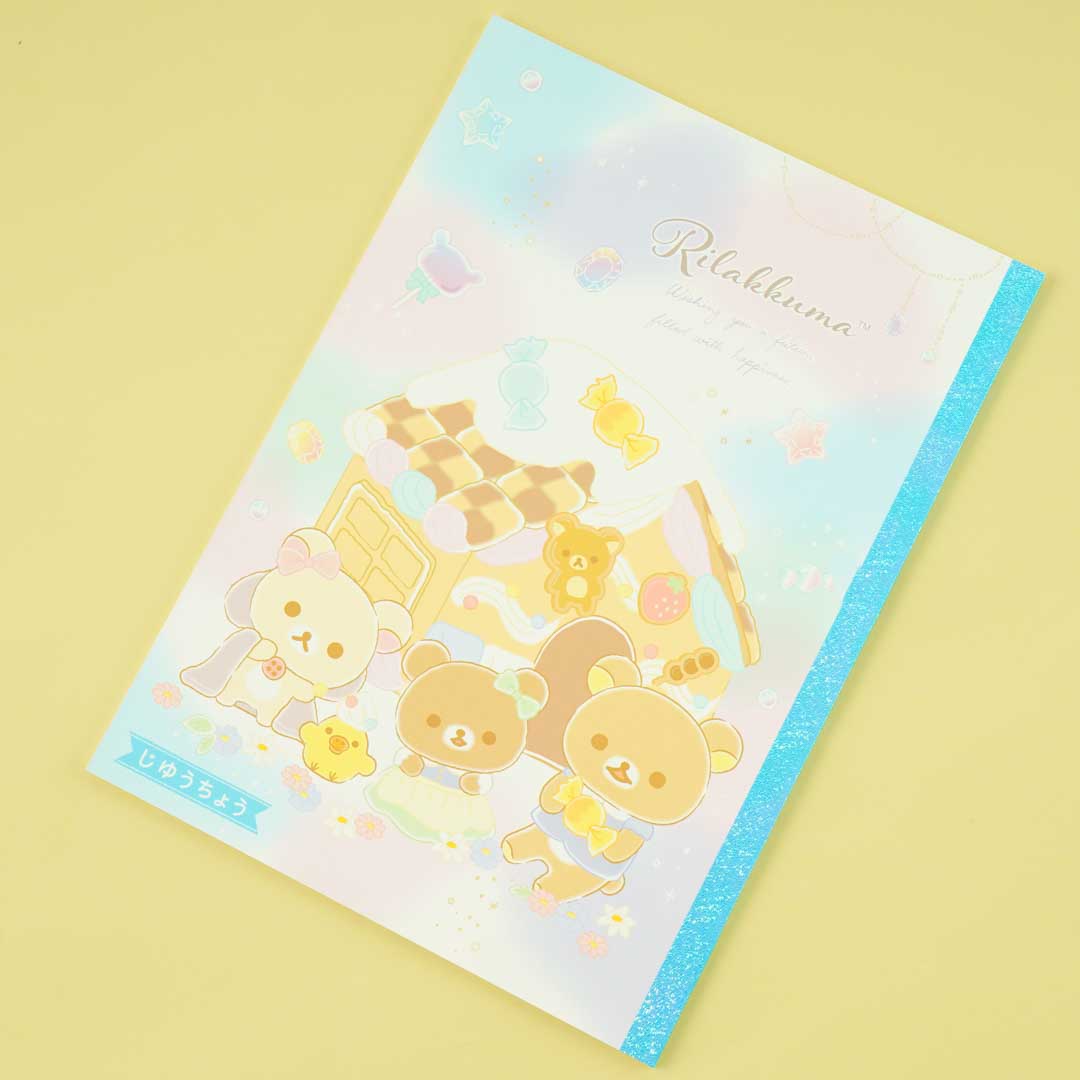 Rilakkuma & Friends Gingerbread House B5 Notebook