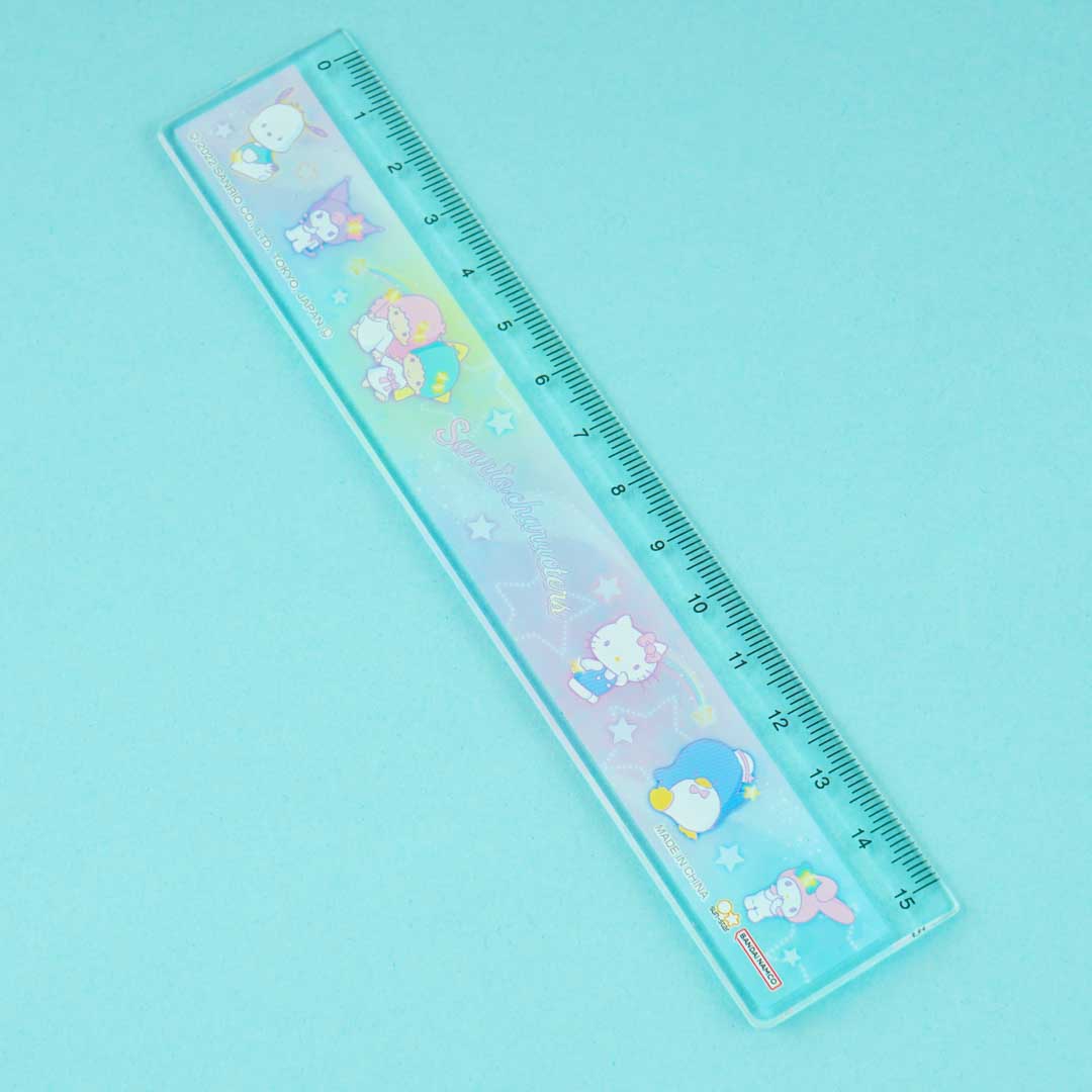 Sanrio Characters Pastel Starry Night Ruler