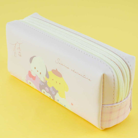 Sanrio Characters Chill Time Twin Zipper Pen Pouch