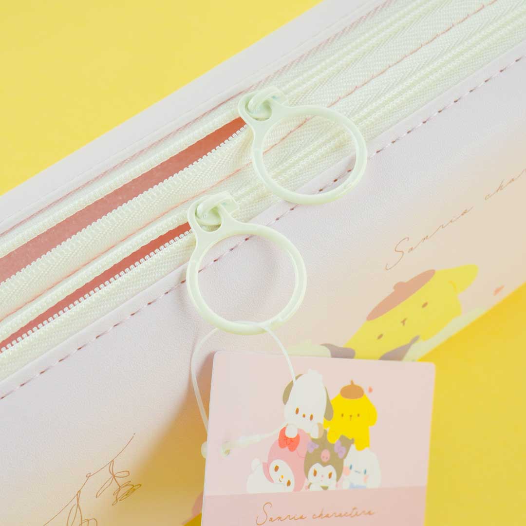 Sanrio Characters Chill Time Twin Zipper Pen Pouch