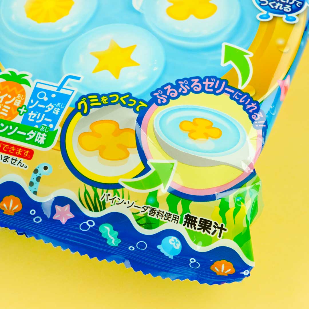 Meigum Puyoyon Jellyfish Aquarium Gummy DIY Candy Kit
