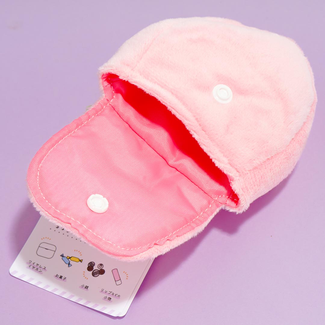 My Melody Clippable Plush Pouch