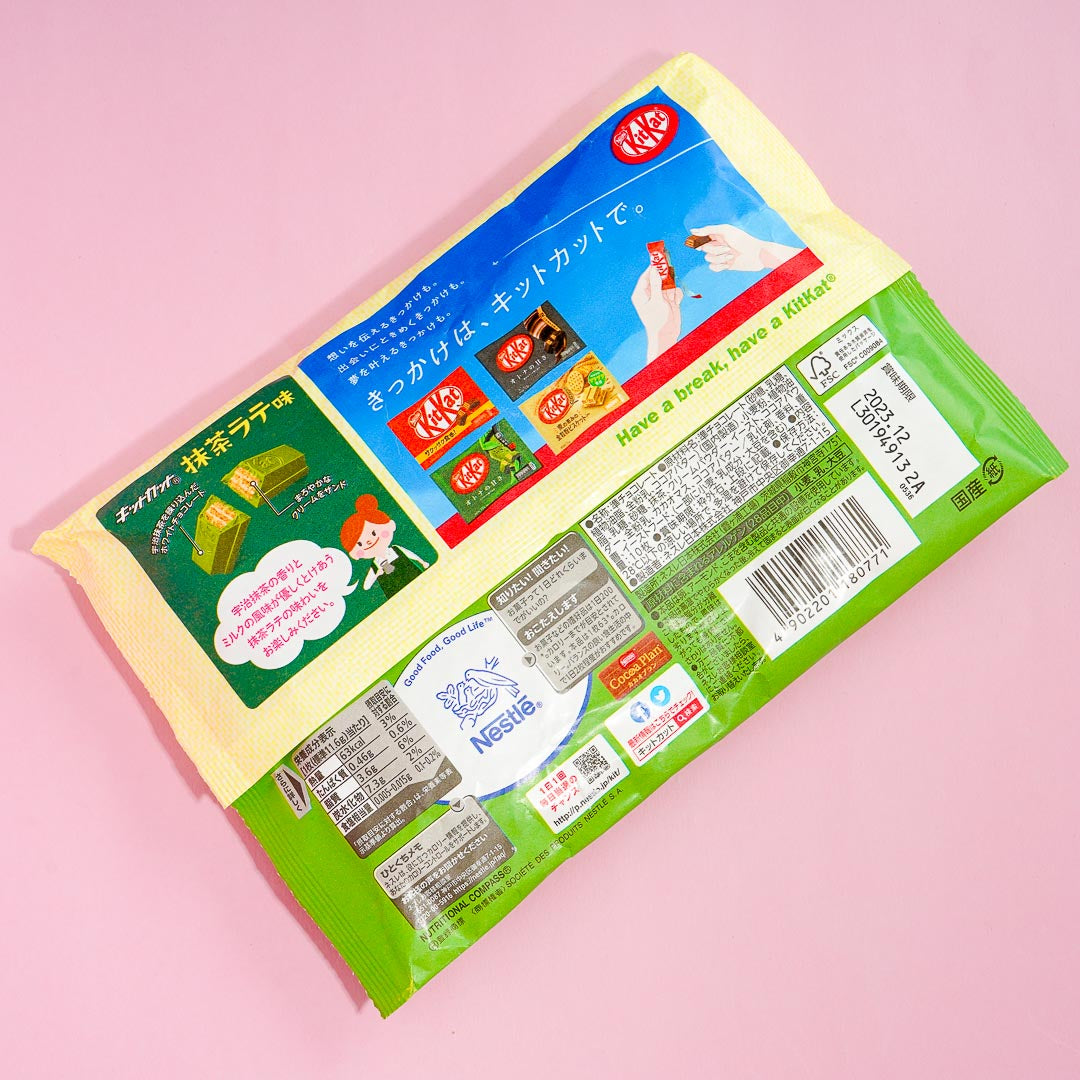Kit Kat Chocolates - Uji Matcha Latte