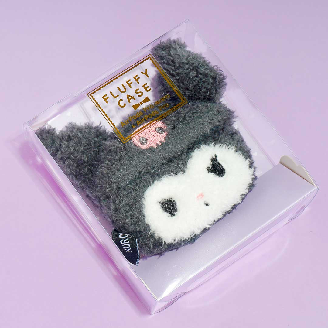 Kuromi AirPods Pro Fluffy Case Cover