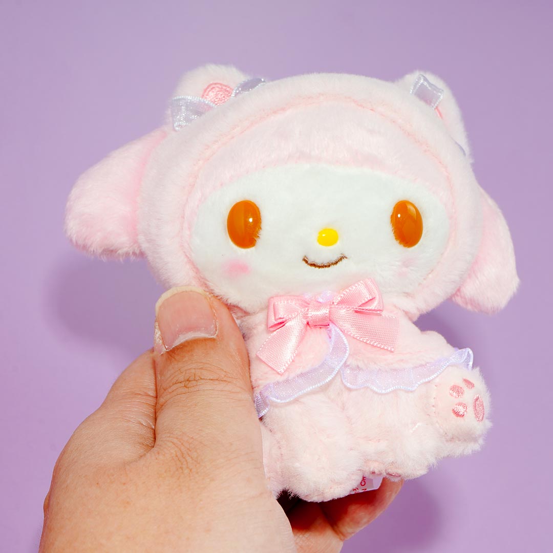 My Melody Dressed-Up Cat Plushie Charm