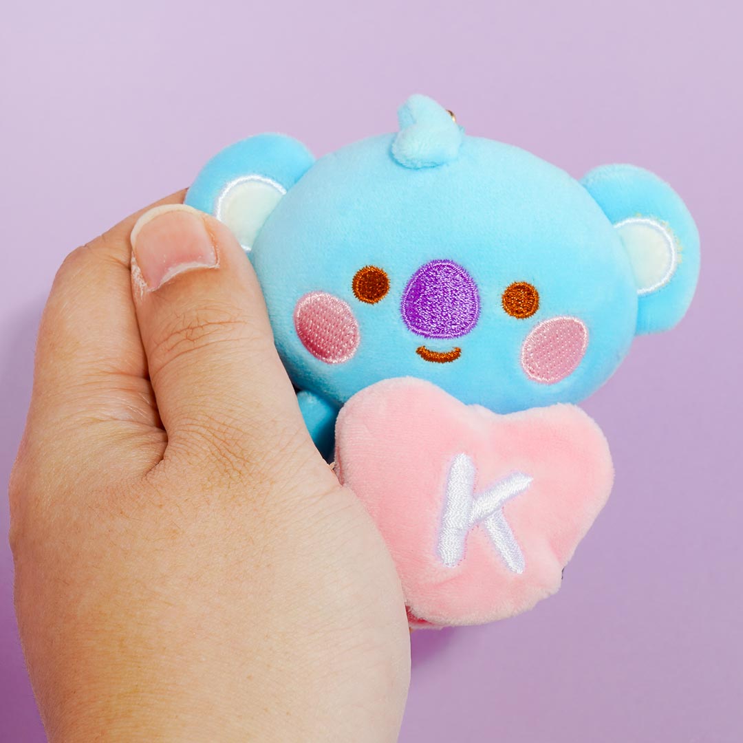 BT21 Baby Plushie Reel Key Holder - KOYA