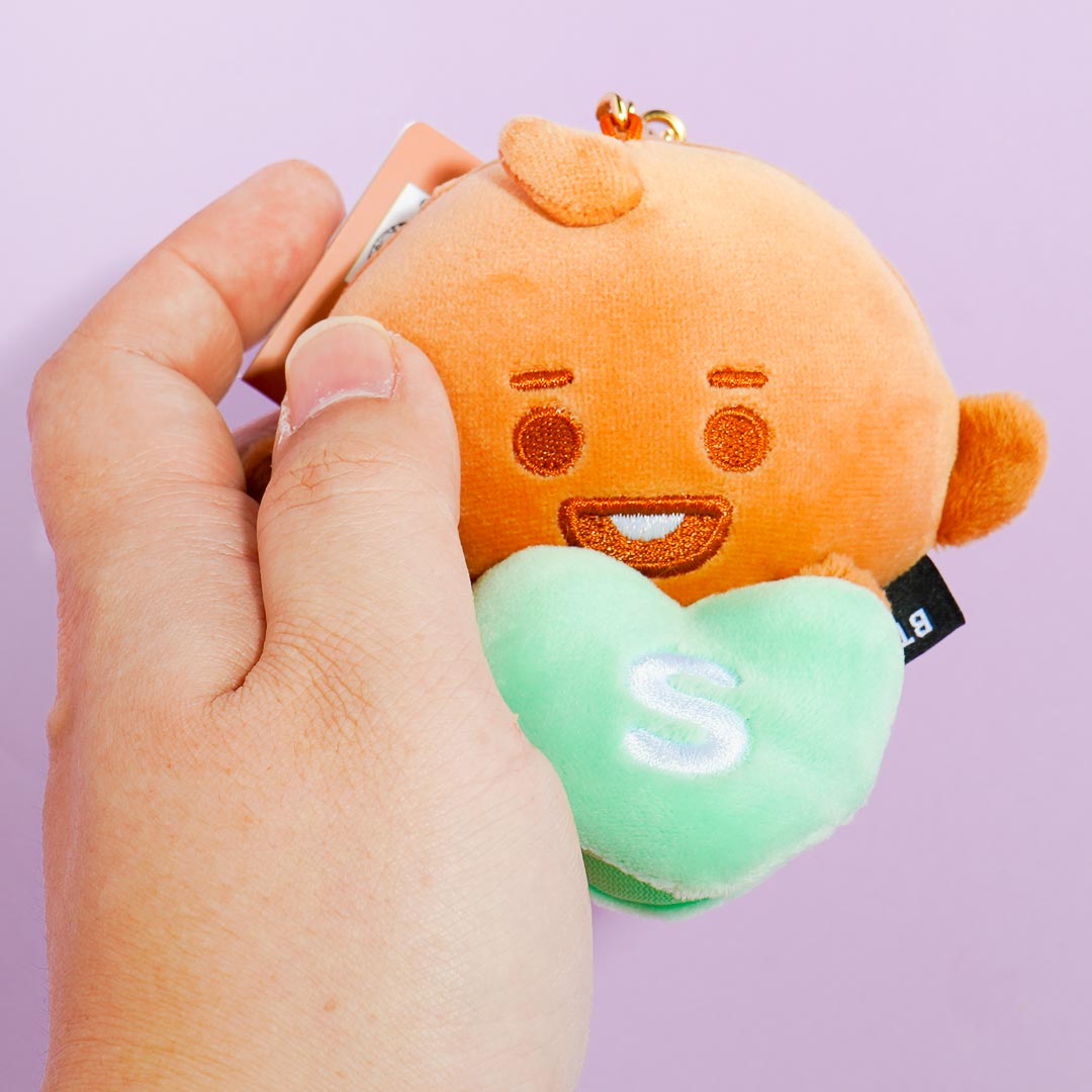 BT21 Baby Plushie Reel Key Holder - SHOOKY