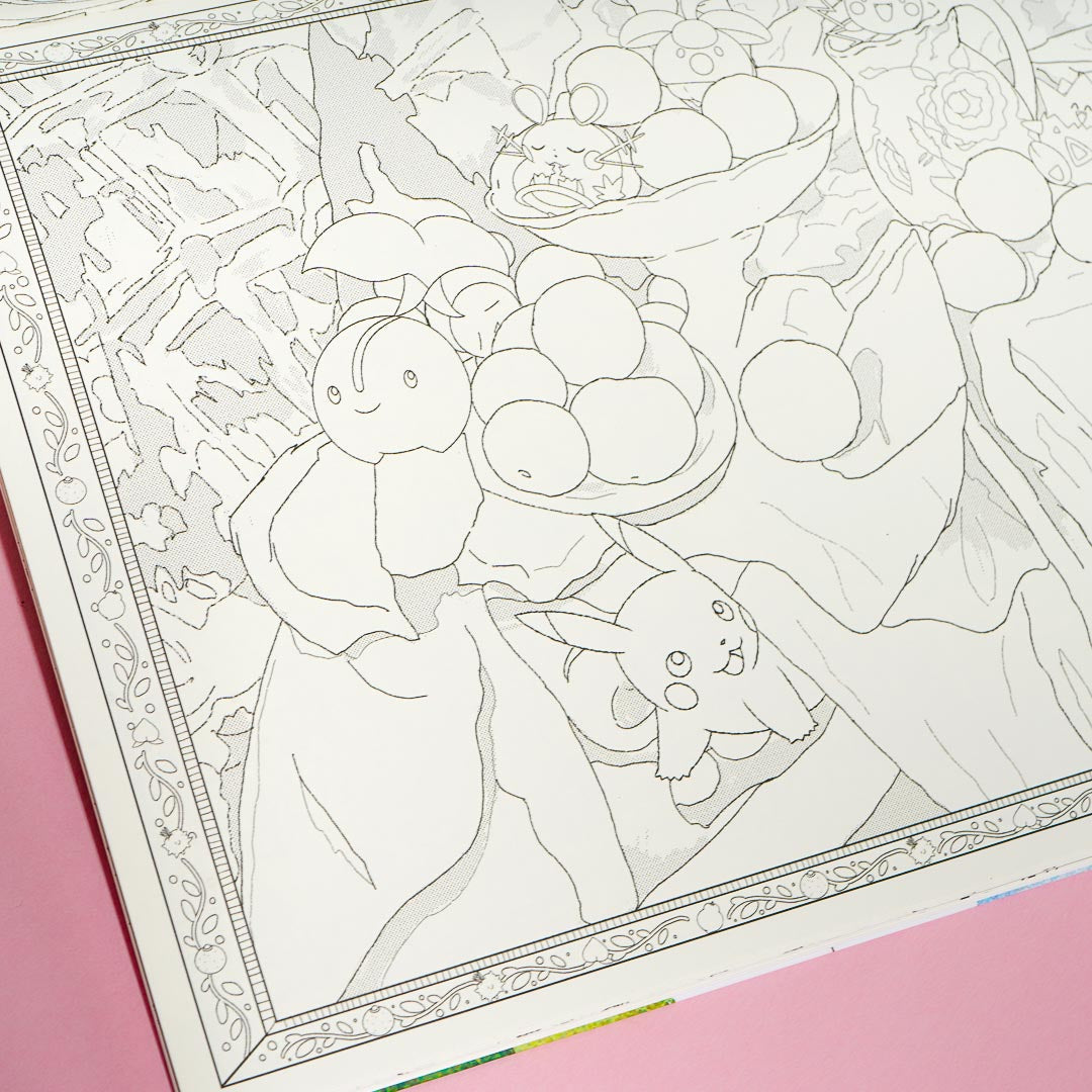 Pokemon Classical Artists Coloring Book