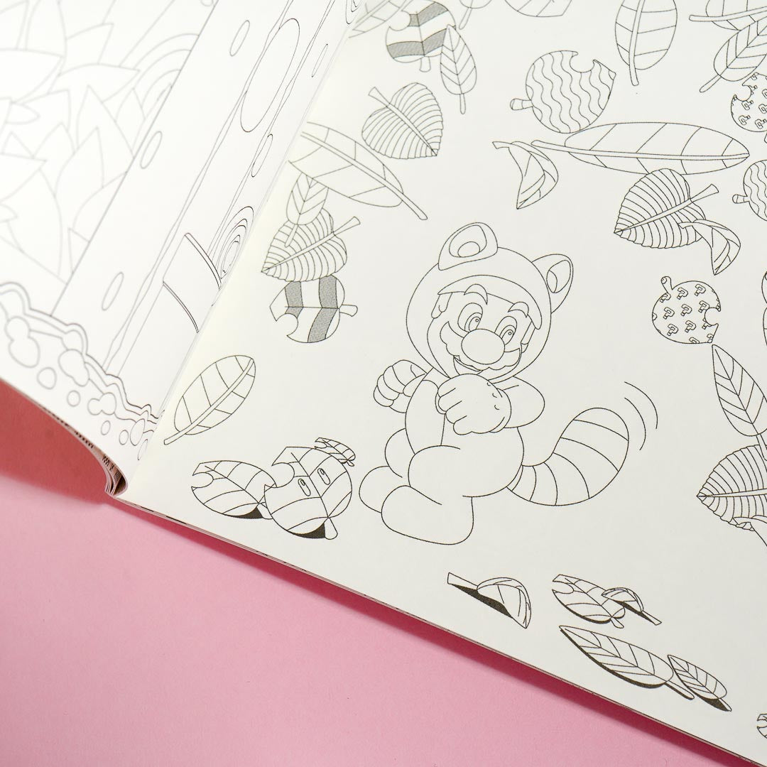 Super Mario Fun Time Coloring Book