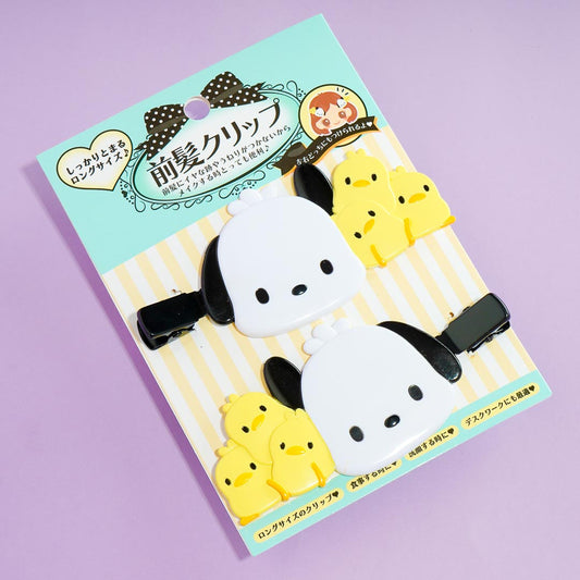Pochacco Friendship Bangs Clip Set