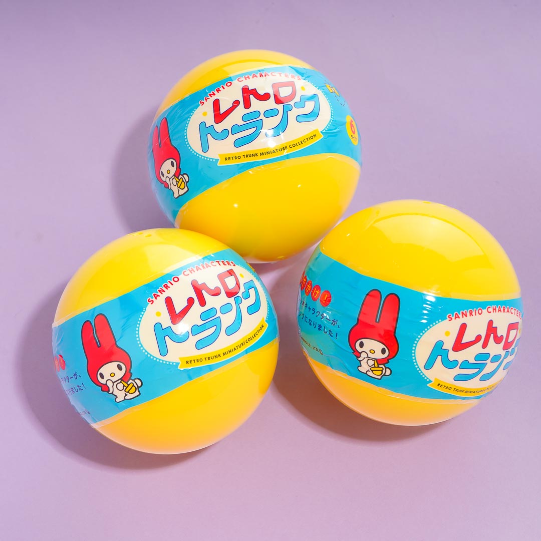 Sanrio Characters Retro Trunk Miniature Gachapon