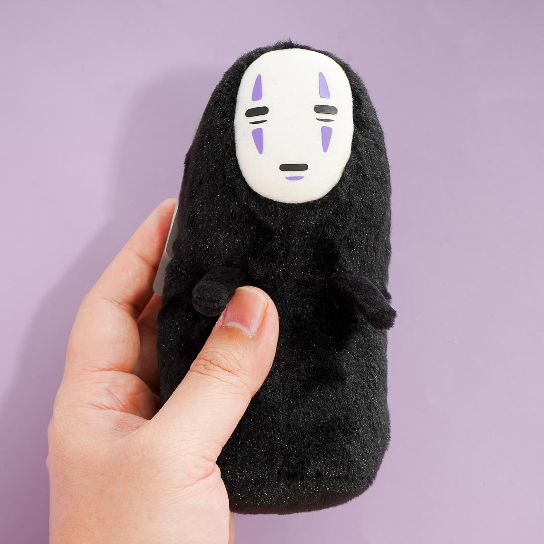 Spirited Away Plushie & Badge - No-Face / Medium