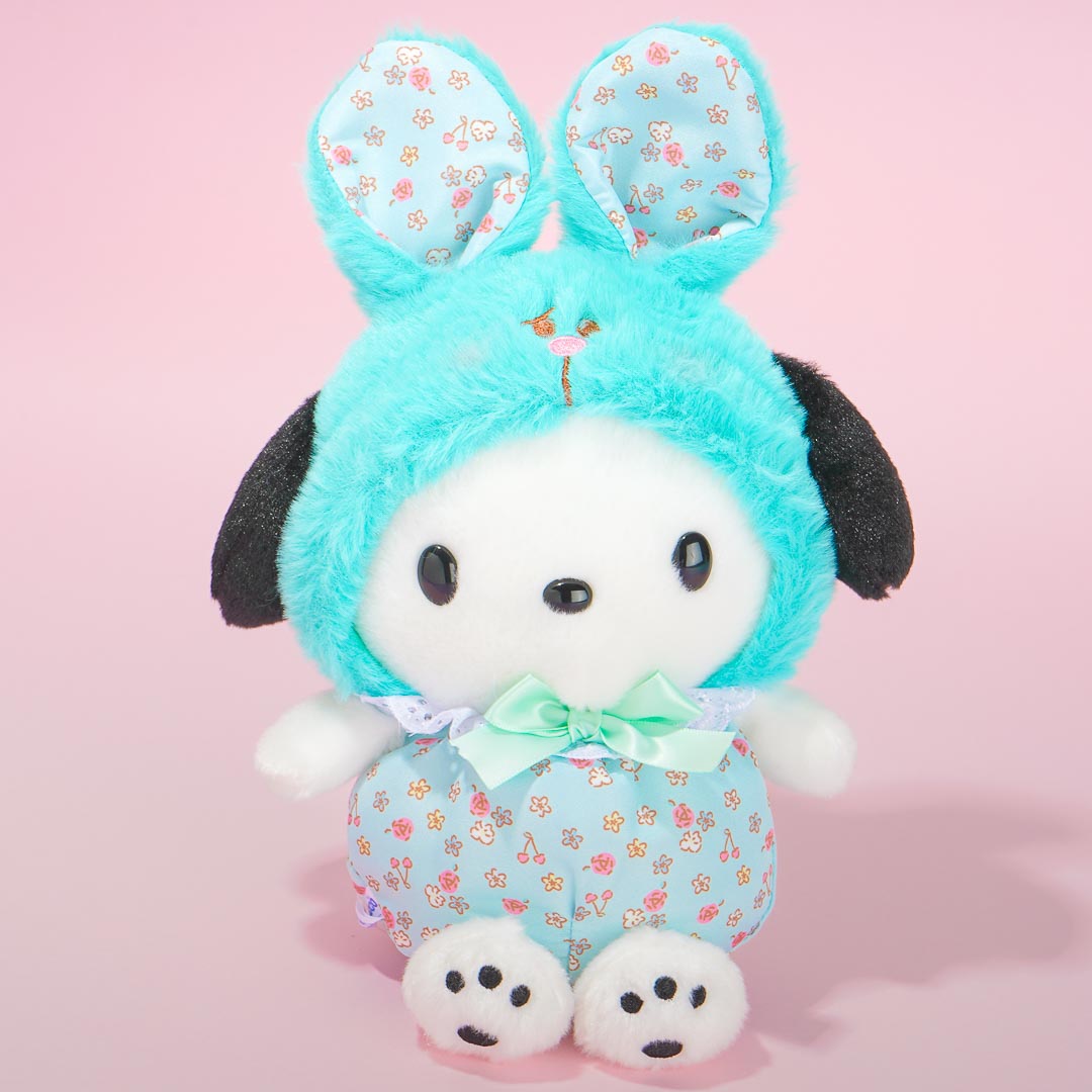 Pochacco Flower Bunny Plushie - Medium