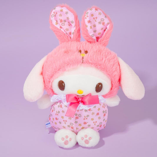 My Melody Flower Bunny Plushie - Medium