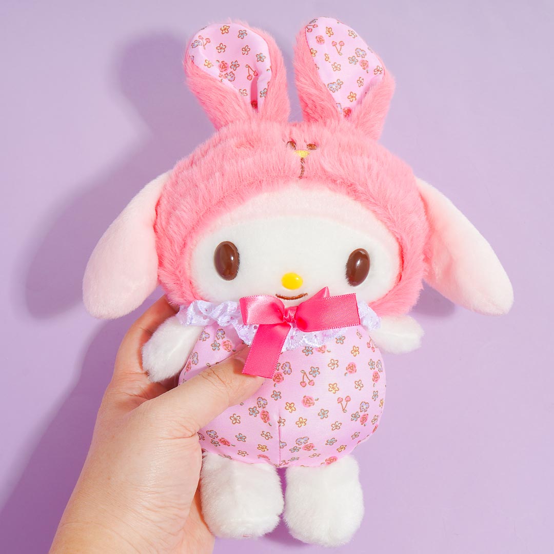 My Melody Flower Bunny Plushie - Medium