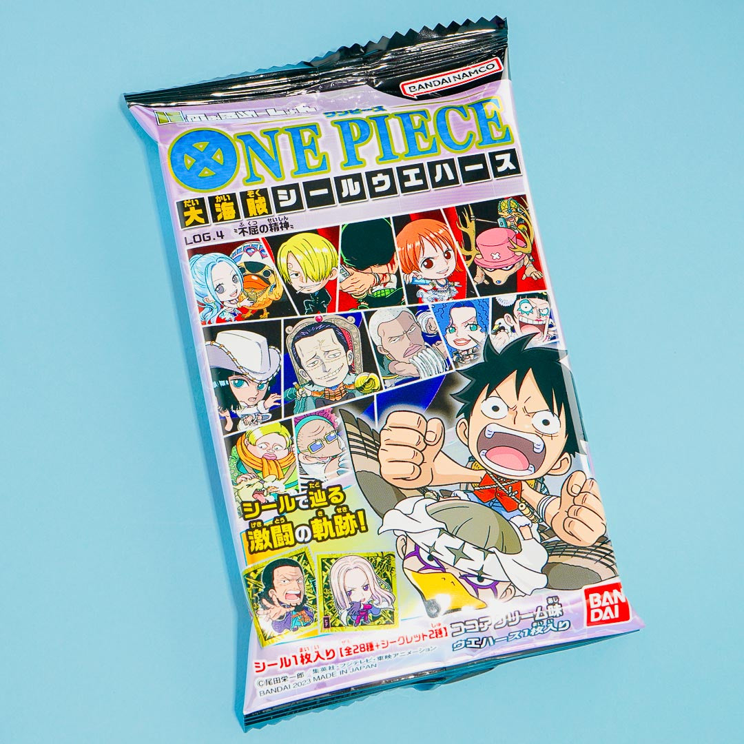 One Piece Large Pirate Wafer With Sticker