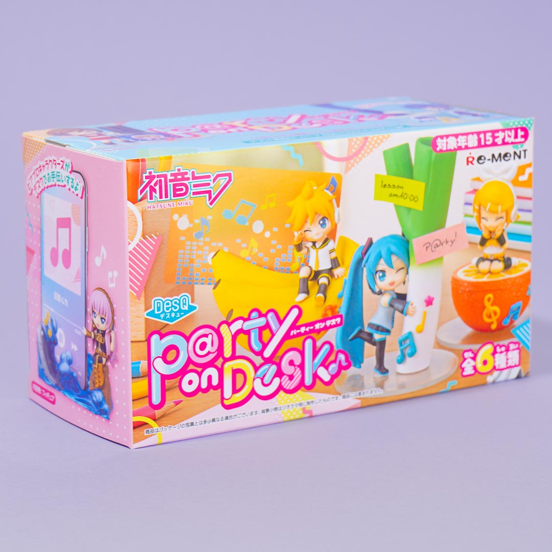 Re-Ment Project SEKAI Vocaloid Party on Desk