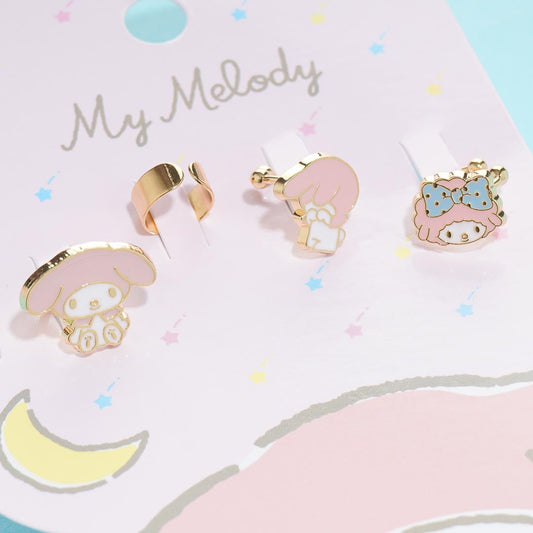 My Melody Ear Cuffs Set - 4 pcs