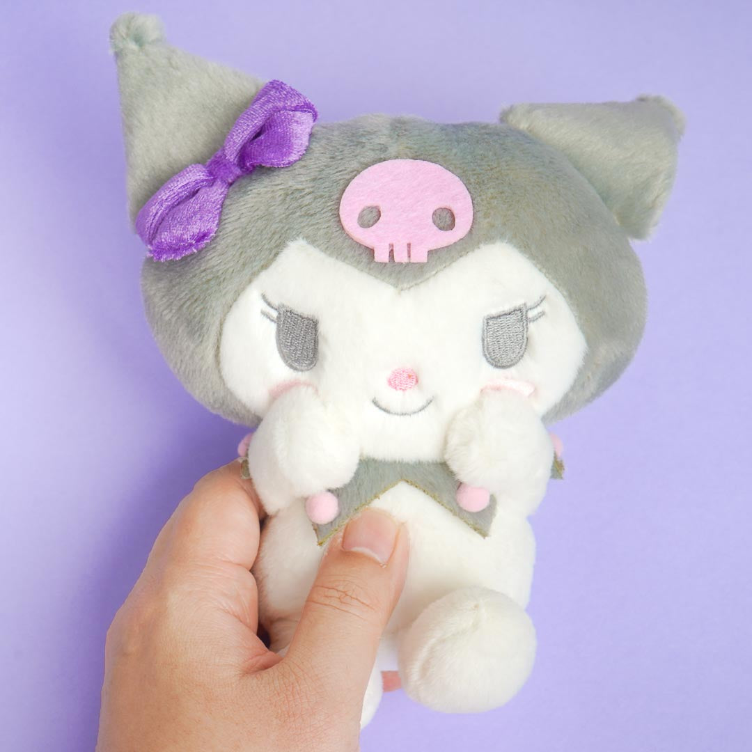 Kuromi Shy Blushing Plushie - Medium