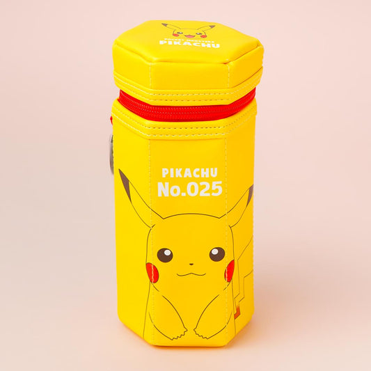 Pokemon Pikachu No. 025 Hexagonal Pencil Case